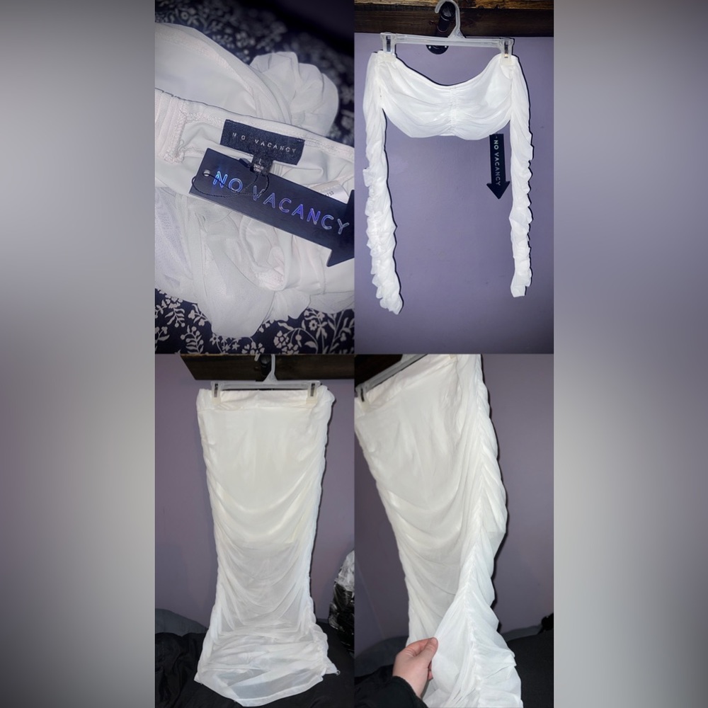 No Vacancy Skirt/Top Set